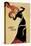 Jane Avril-Henri de Toulouse-Lautrec-Stretched Canvas