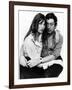 Jane Birkin Actress and Serge Gainsbourg at Home in Their Chelsea Flat-null-Framed Photographic Print