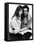 Jane Birkin Actress and Serge Gainsbourg at Home in Their Chelsea Flat-null-Framed Stretched Canvas