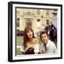 Jane Birkin and Serge Gainsbourg-null-Framed Photo