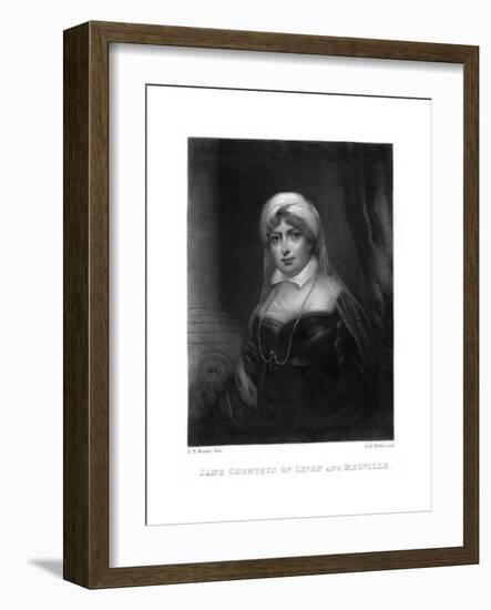 Jane Countess Leven-DB Murphy-Framed Giclee Print