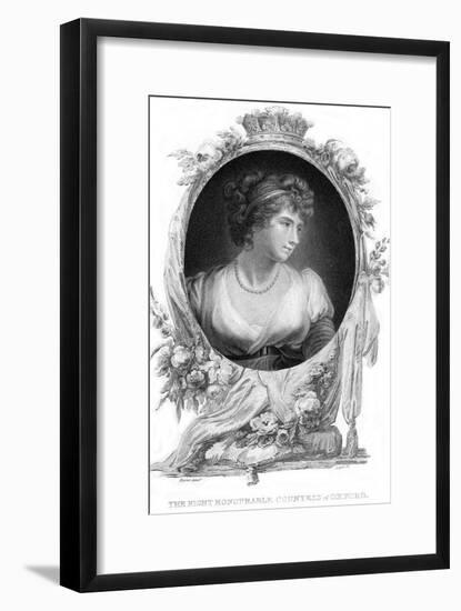 Jane Countess Oxford-John Hoppner-Framed Art Print