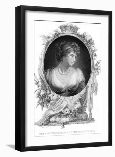 Jane Countess Oxford-John Hoppner-Framed Art Print