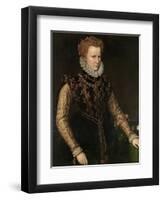 Jane Dormer, Duchess of Feria "?" Second Half 16th Century, Flemish School-Antonio Moro-Framed Giclee Print