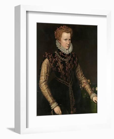 Jane Dormer, Duchess of Feria "?" Second Half 16th Century, Flemish School-Antonio Moro-Framed Giclee Print