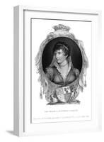 Jane Duchess of Gordon 1-null-Framed Art Print