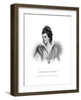 Jane Duchess of Gordon 2-W Read-Framed Giclee Print