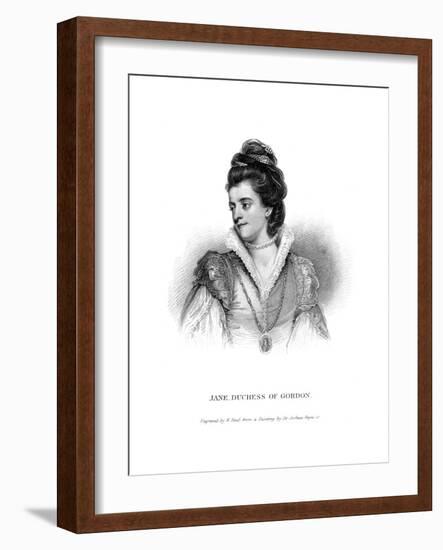 Jane Duchess of Gordon 2-W Read-Framed Giclee Print