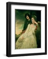 Jane, Duchess of Gordon and Her Son George, Marquess of Huntly, 1778-George Romney-Framed Giclee Print