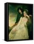 Jane, Duchess of Gordon and Her Son George, Marquess of Huntly, 1778-George Romney-Framed Stretched Canvas