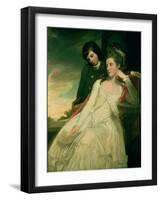 Jane, Duchess of Gordon and Her Son George, Marquess of Huntly, 1778-George Romney-Framed Giclee Print