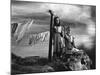 JANE EYRE, 1944 directed by ROBERT STEVENSON Elizabeth Taylor / Peggy Ann Garner (b/w photo)-null-Mounted Photo