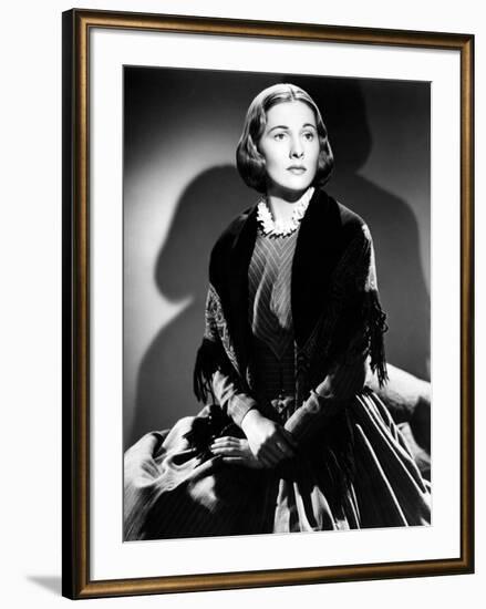 JANE EYRE, 1944 directed by ROBERT STEVENSON Joan Fontaine (b/w photo)-null-Framed Photo