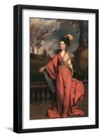 Jane Fleming, Later Countess of Harrington, C.1778-79-Sir Joshua Reynolds-Framed Giclee Print