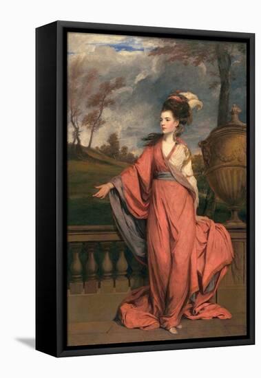 Jane Fleming, Later Countess of Harrington, C.1778-79-Sir Joshua Reynolds-Framed Stretched Canvas