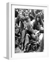 Jane Fonda and Roger Vadim-null-Framed Photo