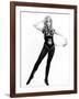 Jane Fonda. "Barbarella" [1968], Directed by Roger Vadim.-null-Framed Photographic Print