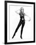 Jane Fonda. "Barbarella" [1968], Directed by Roger Vadim.-null-Framed Photographic Print