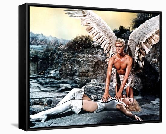 Jane Fonda, Barbarella (1968)-null-Framed Stretched Canvas