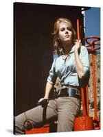 Jane Fonda CAT BALLOU, 1965 directed by ELLIOT SILVERSTEIN (photo)-null-Stretched Canvas