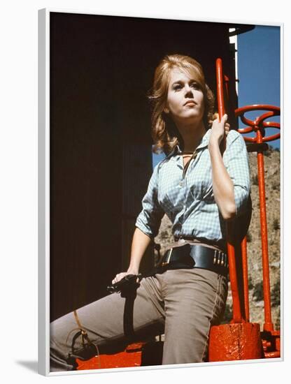 Jane Fonda CAT BALLOU, 1965 directed by ELLIOT SILVERSTEIN (photo)-null-Framed Photo
