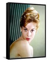 Jane Fonda dans les annees 60 (photo)-null-Framed Stretched Canvas