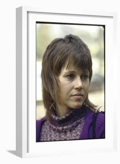 Jane Fonda-Bill Ray-Framed Photographic Print