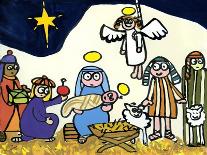 Children's School Nativity Play, 2004-Jane Freeman-Framed Stretched Canvas