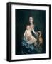 Jane Hamilton, Wife of 9Th Lord Cathcart, and Her Daughter Jane, Later Duchess of Atholl, 1754-55 (-Joshua Reynolds-Framed Giclee Print