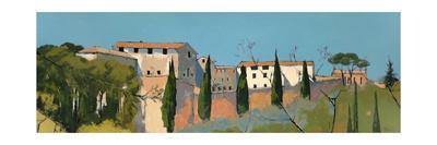 Rooftops of San Gimignano-Jane Henry Parsons-Framed Premium Giclee Print