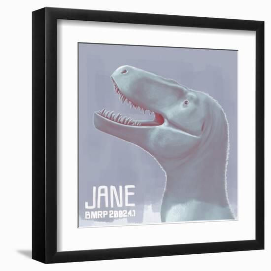 Jane Is a Fossil Specimen of Small Tyrannosaurid Dinosaur-Stocktrek Images-Framed Art Print