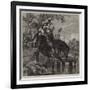 Jane Lane Assisting Charles II to Escape after the Battle of Worcester-Edgar Melville Ward-Framed Giclee Print