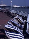 Wind on the Promenade, Eastbourne, East Sussex, Sussex, England, United Kingdom-Jane Legate-Framed Stretched Canvas