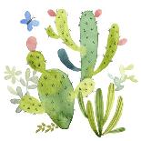 Happy Cacti-Jane Maday-Mounted Art Print