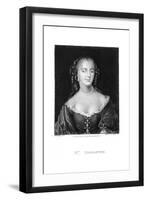 Jane Middleton-Sir Peter Lely-Framed Giclee Print