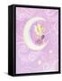 Jane Moon Fairy-Green Girl-Framed Stretched Canvas