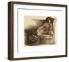Jane Morris, 1870-Dante Gabriel Rossetti-Framed Premium Giclee Print