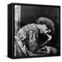 Jane Morris, Posed by Dante Gabriel Rossetti, 1865 (Albumen Print)-John R. Parsons-Framed Stretched Canvas