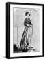 Jane Morris, Posed by Dante Gabriel Rossetti, 1865 (Albumen Print)-John R. Parsons-Framed Giclee Print