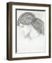 Jane Morris, the Wife of William Morris-Dante Gabriel Rossetti-Framed Giclee Print