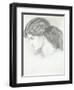 Jane Morris, the Wife of William Morris-Dante Gabriel Rossetti-Framed Giclee Print