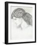 Jane Morris, the Wife of William Morris-Dante Gabriel Rossetti-Framed Giclee Print