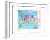 Jane Owl Pair-null-Framed Premium Giclee Print