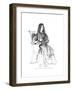 Jane Porter-Daniel Maclise-Framed Giclee Print