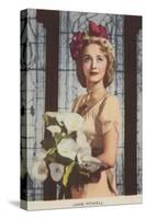 Jane Powell, American Actress and Film Star-null-Stretched Canvas