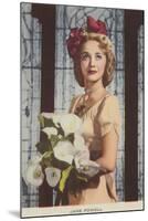 Jane Powell, American Actress and Film Star-null-Mounted Photographic Print