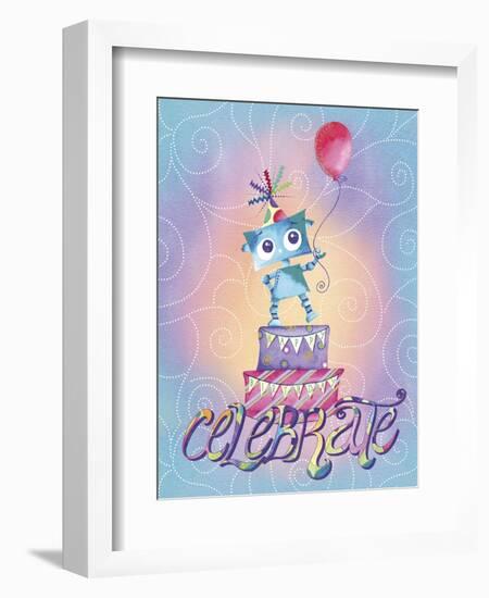 Jane Robot-null-Framed Giclee Print