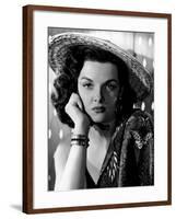 Jane Russell. "Macao" 1952, Directed by Josef Von Sternberg-null-Framed Photographic Print