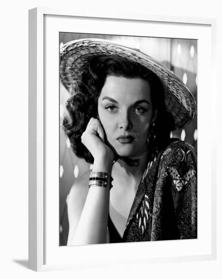 Jane Russell. "Macao" 1952, Directed by Josef Von Sternberg-null-Framed Photographic Print