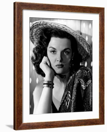 Jane Russell. "Macao" 1952, Directed by Josef Von Sternberg-null-Framed Photographic Print